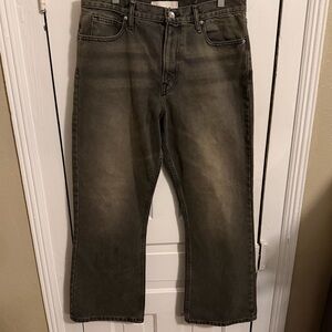 BDG Cropped Slim Bootcut Jeans Size 32 Washed Gray